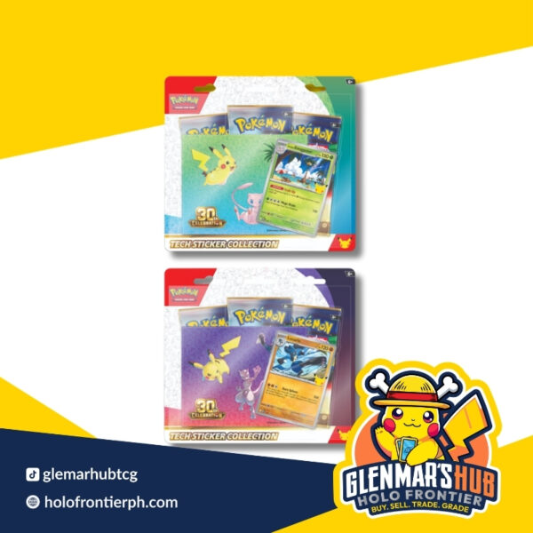 PRE-ORDER | Pokémon TCG: 30th Celebration Tech Sticker Collection Assorted