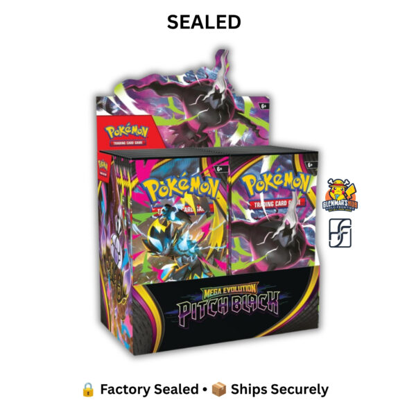 Sealed Pitch Black Booster Box Sealed Pitch Black Booster Box